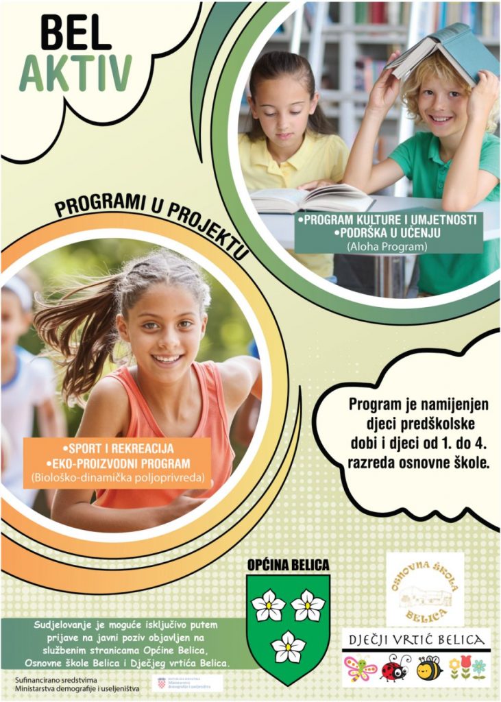 Početak projekta Bel-Aktiv u Dječjem vrtiću Belica
